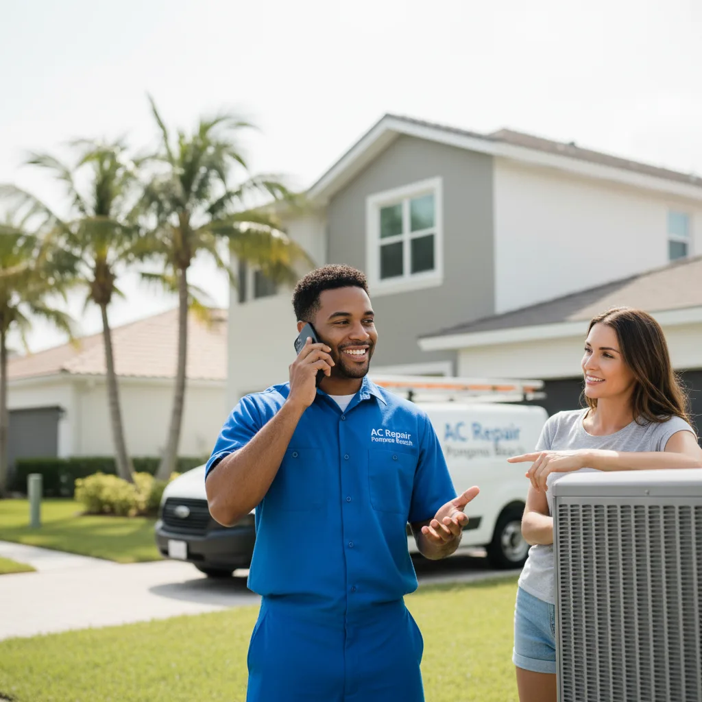 AC Repair Pompano Beach customer support in Clayton